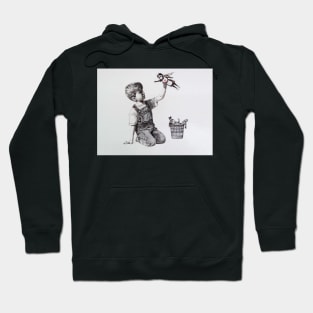 Banksy Game Changer Nurse Superhero Hoodie